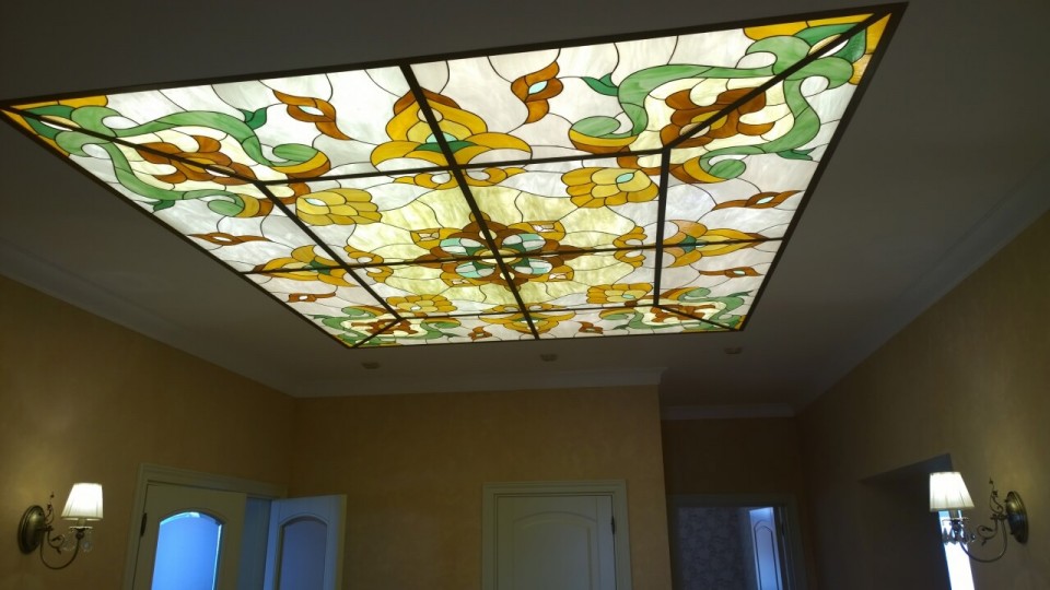 Заказать световой потолок с фотопечатью в г. Сысерть