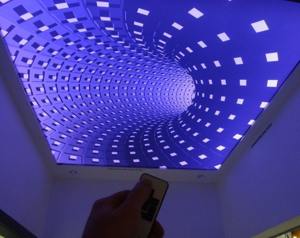 Заказать 3d натяжные потолки в г. Сысерть